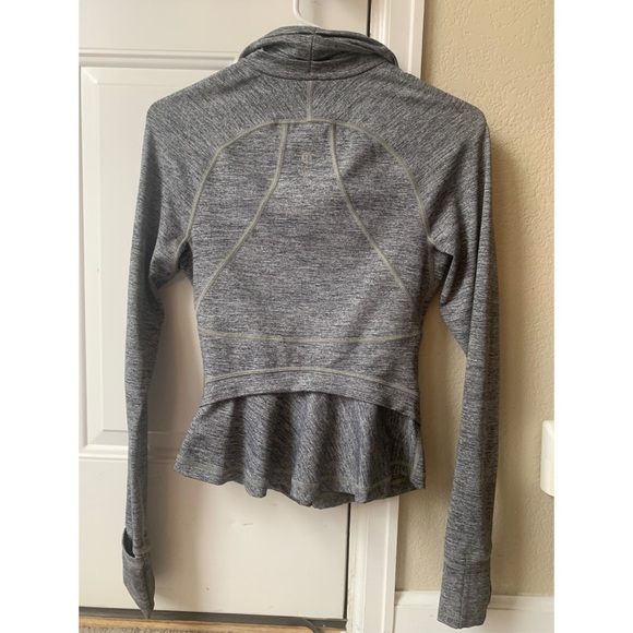 Lululemon Peplum Jacket (hustle in your bustle) - Picture 4 of 8